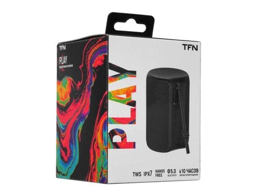 Портативная акустика TFN PLAY BLACK