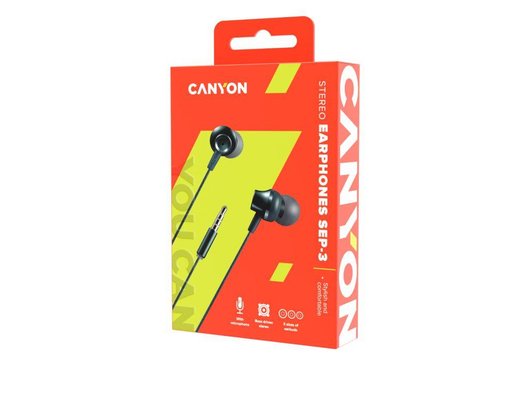 Гарнитуры проводные CANYON CNS-CEP3DG