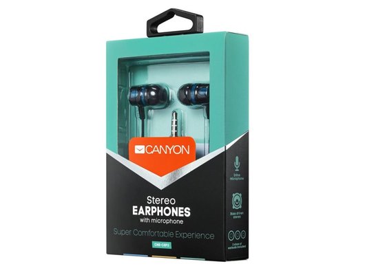 Гарнитуры проводные CANYON CNE-CEP3G