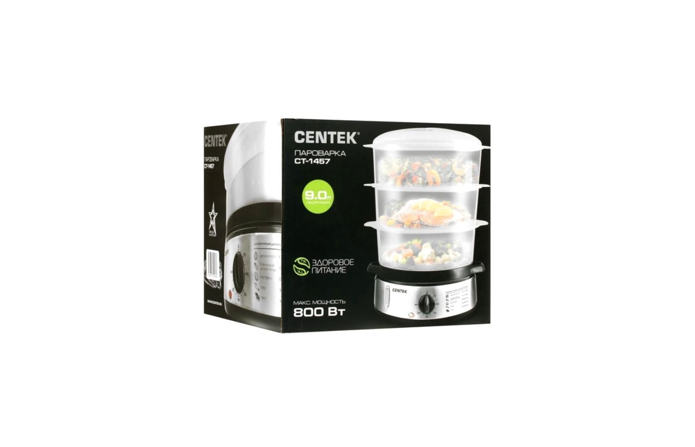 Пароварка CENTEK CT-1457 - купить в интернет-магазине RBT.ru. Цены, отзывы,  характеристики и доставка в Челябинске