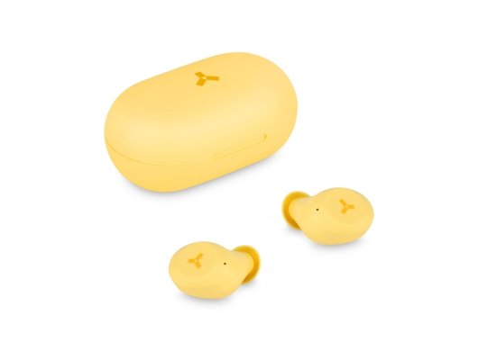 Гарнитуры TWS стерео ACCESSTYLE FOX TWS YELLOW