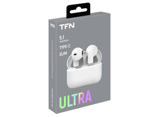 Гарнитуры TWS стерео TFN TWS ULTRA БЕЛЫЙ