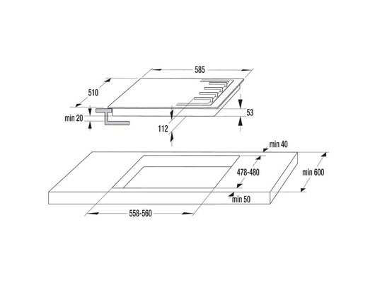 Варочная панель GORENJE GTW642SYB