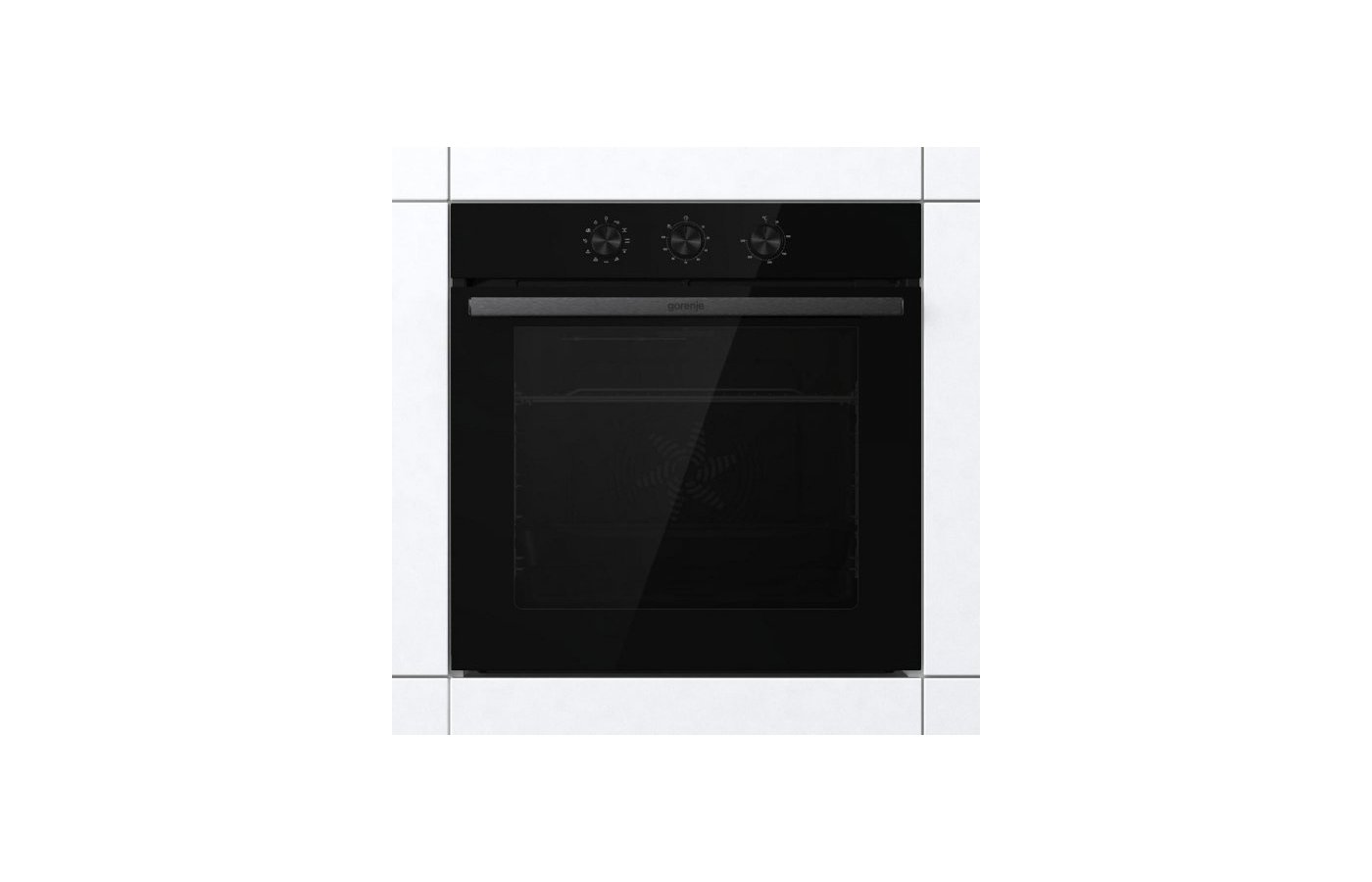 Встраиваемый электрический духовой шкаф gorenje bo6725e02bg black