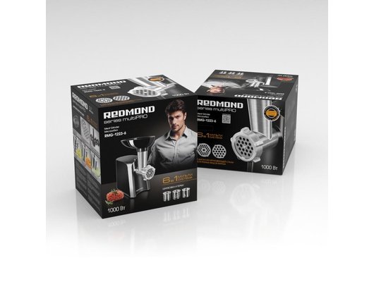 Мясорубка REDMOND RMG-1223-6 черный