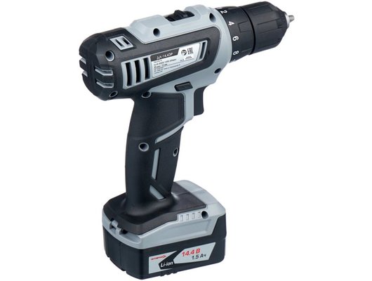 Дрель-шуруповерт ИНТЕРСКОЛ ДА-14,4ЭР (535.0.2.01)