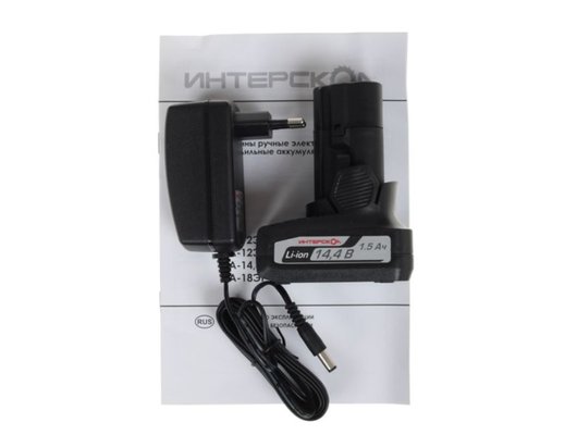 Дрель-шуруповерт ИНТЕРСКОЛ ДА-14,4ЭР (535.0.2.01)