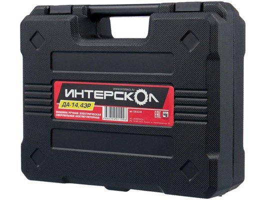Дрель-шуруповерт ИНТЕРСКОЛ ДА-14,4ЭР (535.0.2.01)