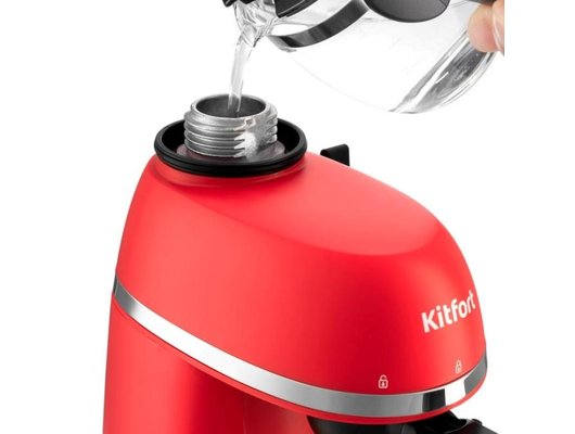 Кофеварка KITFORT KT-760-1 красная