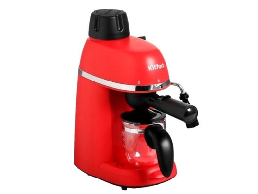 Кофеварка KITFORT KT-760-1 красная