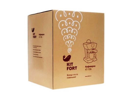 Кофеварка KITFORT KT-706 черный