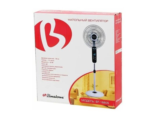Вентилятор BINATONE SF-1680S