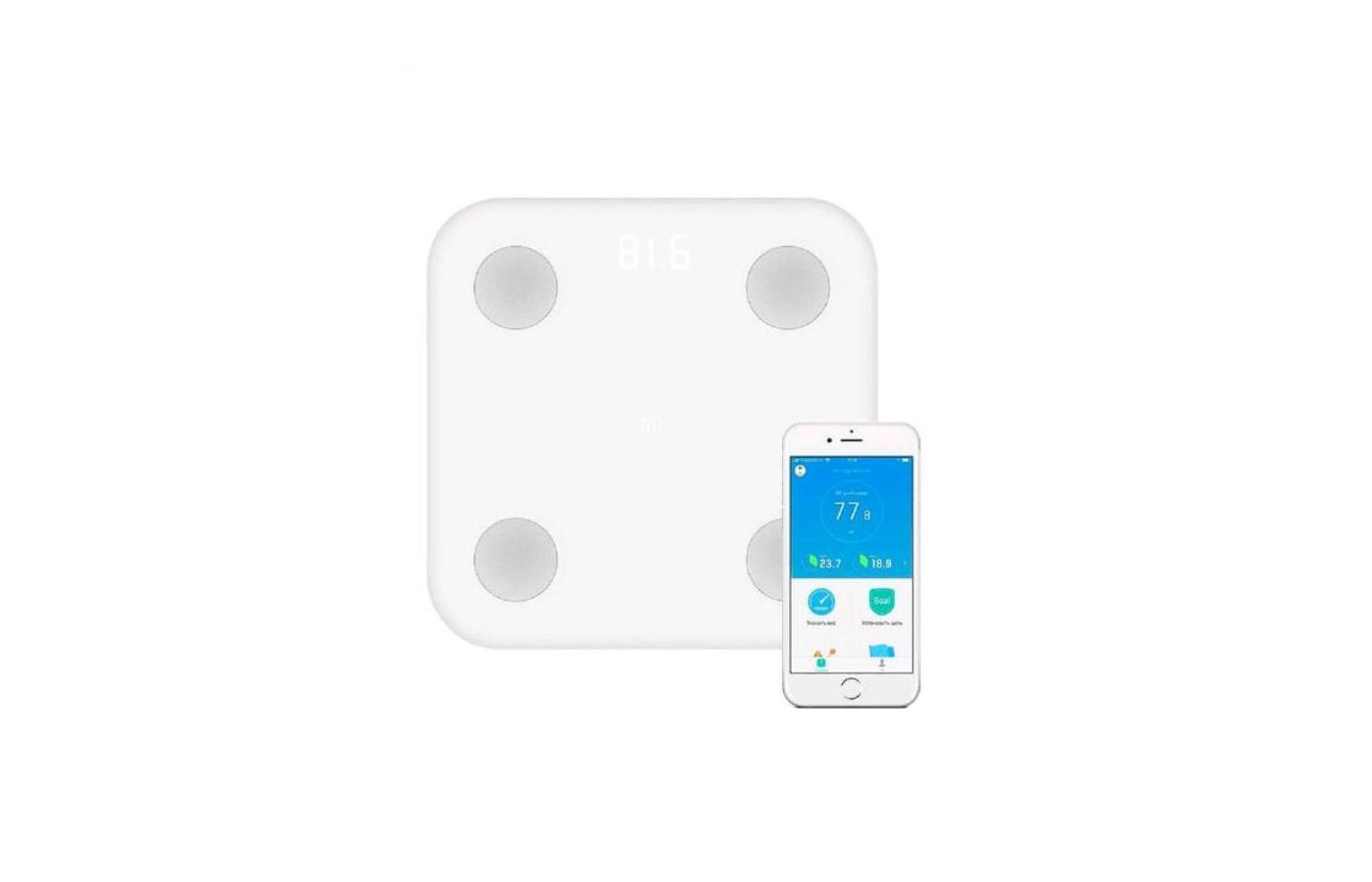 Весы напольные xiaomi body composition scale 2