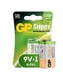 Батарейка GP Super Alkaline 9V Крона (1604A-5CR1)