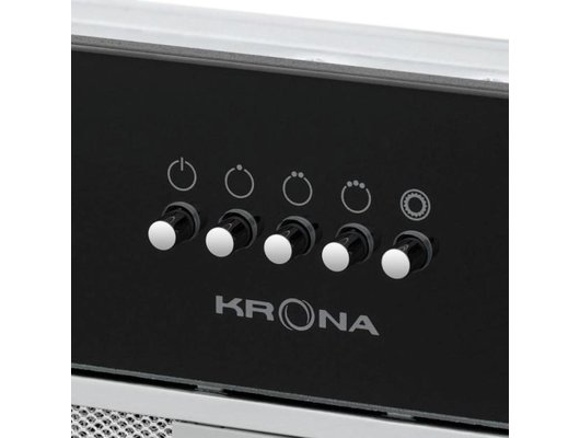 Вытяжка KRONA ELISA Glass black 600 PB
