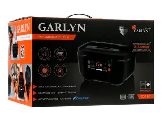 Мультиварка GARLYN MR-Duo 5