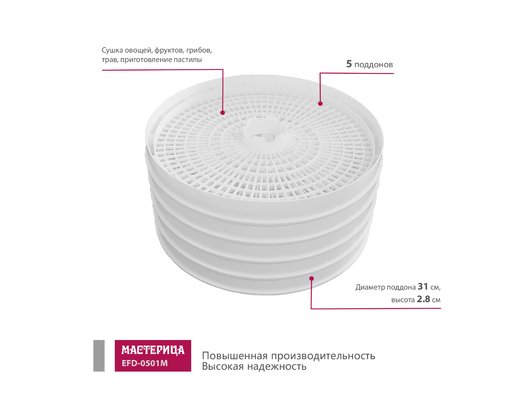 Сушилка МАСТЕРИЦА EFD 0501M
