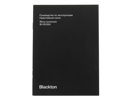 Весы кухонные BLACKTON Bt KS1004