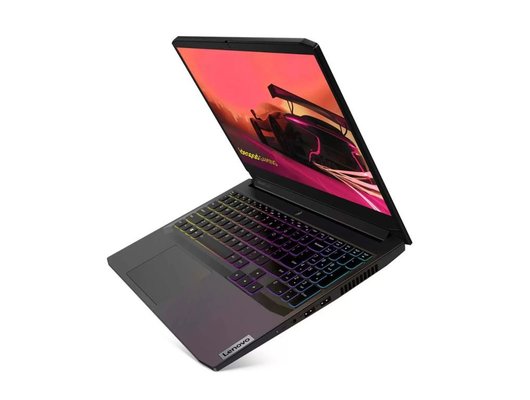 Ноутбук игровой Lenovo IdeaPad Gaming 3 15IHU6/82K1005ARK/Core i5 11300H/8Gb/512Gb/RTX3050 4Gb/15.6FHD/DOS черный