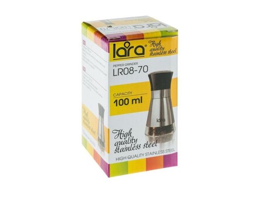 Набор для специй LARA LR08-70 Мельничка 100мл