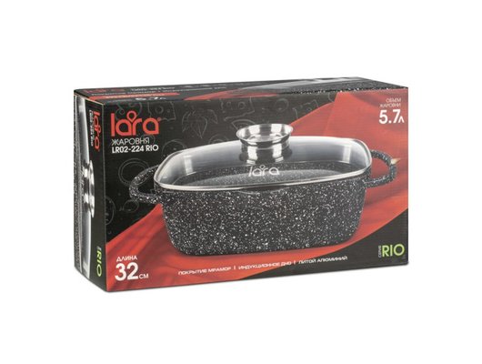 Жаровня LARA LR02-224 Rio 32см 5,7л