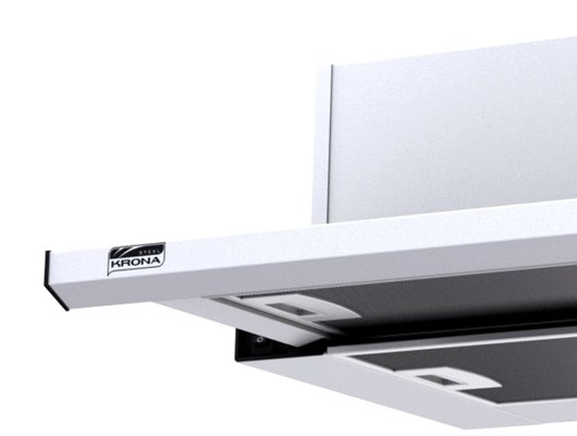 Вытяжка KRONA Kamilla slim 600 white (1 мотор)