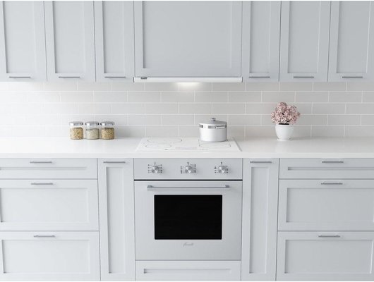 Вытяжка KRONA Kamilla slim 600 white (1 мотор)