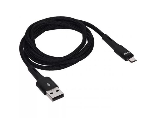 Кабель TFN microUSB Envy 1.2m нейлон black (TFN-C-ENV-MIC1MBK)