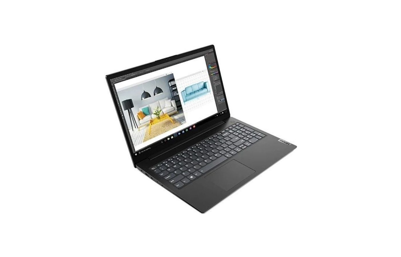 Ноутбук Lenovo V15-ALC/82KD002URU/Ryzen 3 5300U/8Gb/256 Gb/15.6FHD/DOS  черный - купить в интернет-магазине RBT.ru. Цены, отзывы, характеристики и  доставка в Челябинске