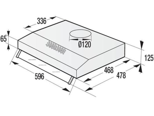 Вытяжка GORENJE WHU629EX/M