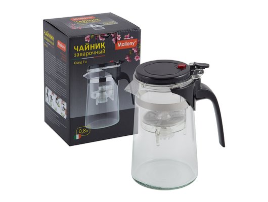 Чайник заварочный MALLONY 004533 кнопка Gung Fu