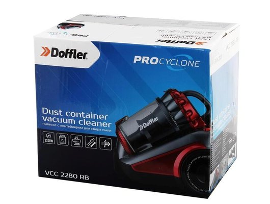 Пылесос DOFFLER VCC 2280 RB