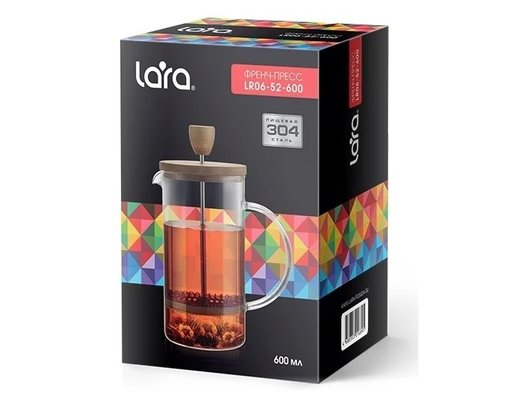 Френч-пресс LARA LR06-52-600