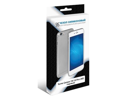 Чехол DF для Tecno Camon 19/19 Pro (4G) tCase-08 (black)