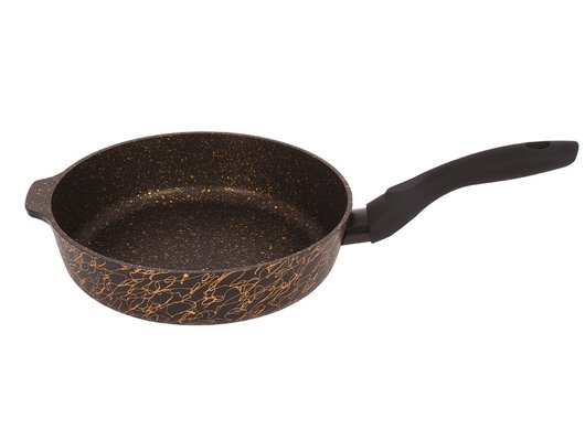 Сковорода KUKMARA сгчз280а Грация (черный/золото)