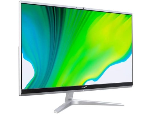Моноблок Acer Aspire C24-1650/DQ.BFTER.002/Core i3 1115G4/8Gb/256Gb/23.8FHD/Endless серебристый