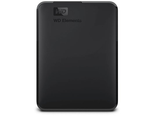 Внешний жесткий диск Western Digital (WDBUZG0010BBK) 1Tb Elements черный (ПИ)