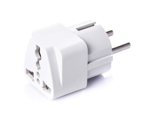 Сетевой адаптер Pro Legend PL1405 Универсальный переходник с/з белый 16А 250В