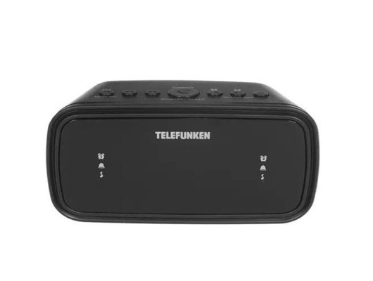 Настольные часы TELEFUNKEN TF-1588(черный c зеленым)