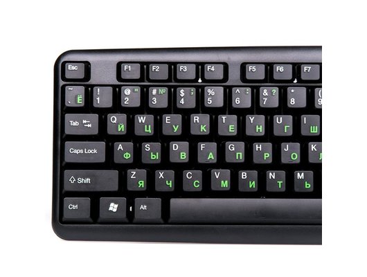 Клавиатура проводная Nakatomi KN-02U black