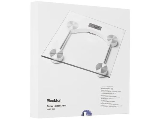 Весы напольные Blackton Bt BS1011 Transparent