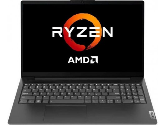 Ноутбук Lenovo V15 G2 ALC/82KD002HRU/Ryzen 7 5700U/8Gb/256Gb/15.6FHD/DOS черный