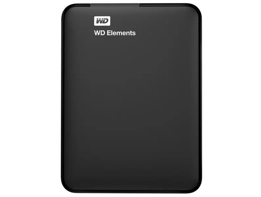 Внешний жесткий диск Western Digital (WDBU6Y0020BBK) 2Tb Elements черный (ПИ)