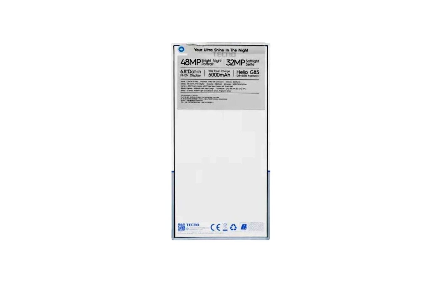 Camon 19 neo 6 128gb