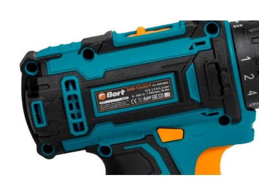 Дрель-шуруповерт BORT BAB-12x2Li-F