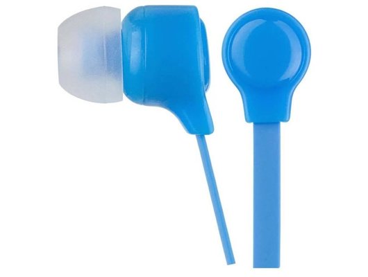 Наушники вкладыши PERFEO PF-BAS BASE (ГОЛУБЫЕ)