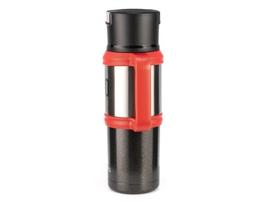 Термос LARA LR04-17 черный/сталь