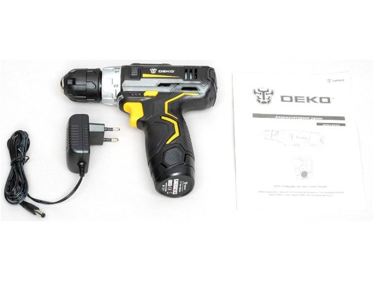 Дрель-шуруповерт DEKO GCD12DU3 (063-4096)