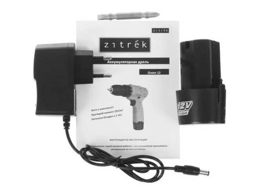 Дрель-шуруповерт Zitrek Green 12-Li (063-4072)