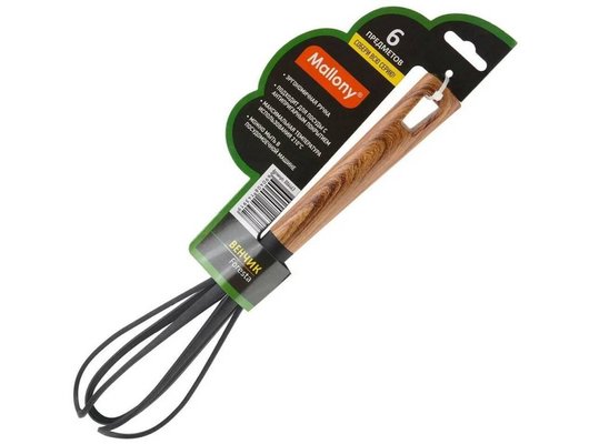 Кухонные принадлежности MALLONY 006463 FORESTA Венчик 30х7см